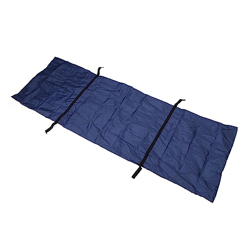 Asixxsix Leichensack, auslaufsicherer, wasserdichter, geruchshemmender Leichensack 210D Oxford-Gewebe mit großem Fassungsvermögen und 4 verstärkten Griffen für den Leichentransport (200 * 90cm)