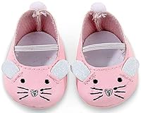 Götz 3402539 Mäuschen Puppenschuhe – Puppenkleidung und Puppenzubehör für Babypuppen Gr. S von 30 – 32 cm