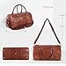 Real Leather Duffle Bag for Men | Vintage Weekender Travel Bag | Overnight Carry-On Luggage | Handmade Leather Gym Bag for Men