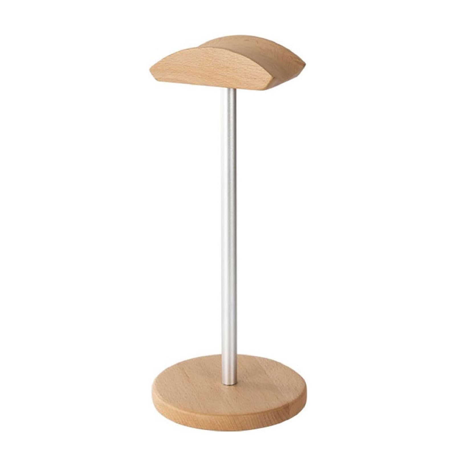 Soporte para Auriculares de Madera Maciza, Soporte para Auriculares de Escritorio, Colgador de Auriculares, Soporte para Pantalla de Auriculares para Juegos de PC de Escritorio
