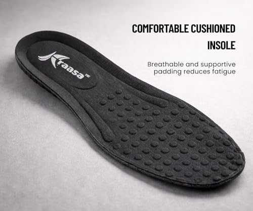 Image of Kraasa Men's Formal Slip-On Shoes | Vegan Leather Upper | Airmix Sole | High Cushioning | Lightweight & Comfortable