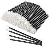 Esshogo 400 Stück Lippenpinsel, Lipgloss Concealer Pinsel, Lippenstift Stab Applikator, Einweg-Lippenstift-Applikatoren, Lippenapplikator Werkzeug für Perfekt Lippen Makeup