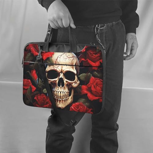 Skull Design Laptop Bag Women Men Laptop Sleeve miniatura 2
