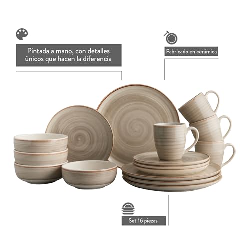 Vajilla 16 Piezas: Estilo para tu Mesa 15 Imagen adicional