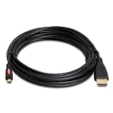 Cmple - High Definition Micro HDMI (Type D) to HDMI (Type A) Gold Plated Cable - 15 ft