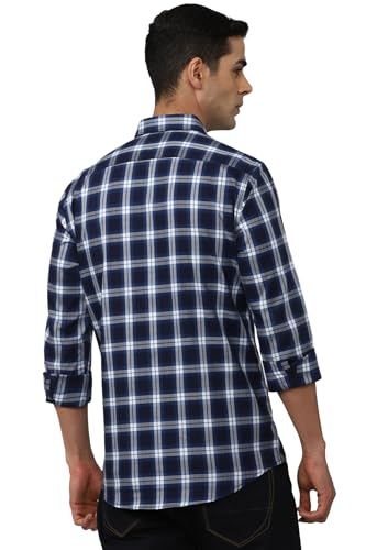 Image of Peter England Men's Cotton Slim Fit Shirt