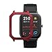 Produktbild MOSHOU Sport Schutzhülle Kompatibel für Huami Amazfit GTS Smartwatch, Slim Schützen Bunte Rahmen PC Case Cover Fall Abdeckung Hülle Shell MEHRWEG (Rot)