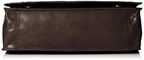 Visconti Buffalo Leather 13 Inch Laptop Case/Messenger Shoulder Bag/Handbag, Brown, One Size #TOP3