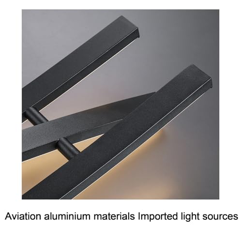 Lampe Pendante LED Linéaire Dimmable 2700K-6500K Suspension Longue - 4