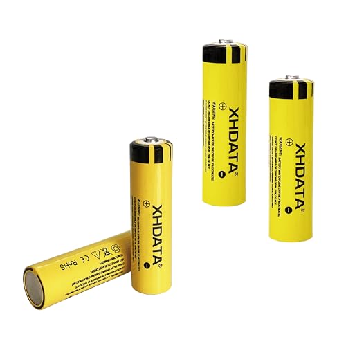 XHDATA Batería recargable Pointed Top batería adecuada para varias radios y otros aparatos eléctricos (2pc)