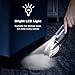 DRECELL Handheld Vacuum Cleaner, Car Vacuum with Brushless Motor & 14000Pa Powerful Suction,1.2Lbs Lightweight, LED Light, Slim Mini Vacuum Cleaner for Car Home Office Pet Hair