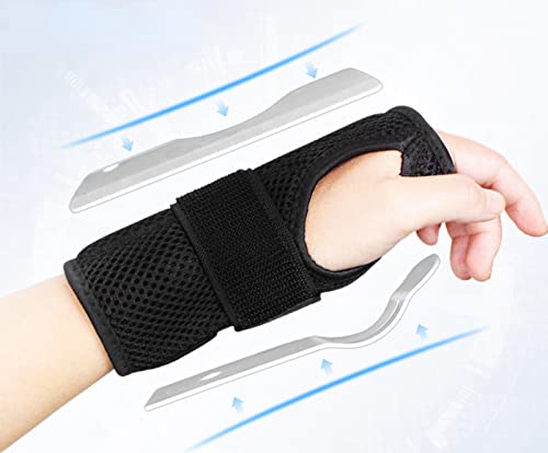 Férula de muñeca para túnel carpiano derecho, soporte de muñeca para mujeres y hombres (mano derecha S) Cover