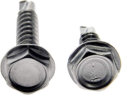 Tornillos autorroscantes Dorman No. 6 x 1/2 y 3/4 pulg. 12 pzas miniatura 4