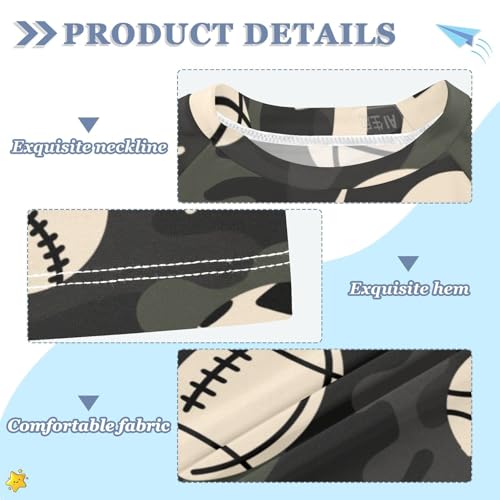 Cartoon Baseball Balls Camouflage Short Sleeve Bathing Suit Kids Swimsuit for Kids Girls Rash Guard for Girls for 3-12 Years Traje de Banos para ninas3