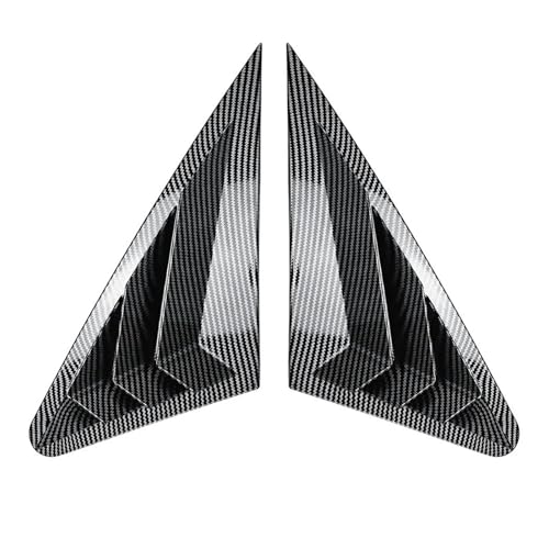 Garniture de persiennes de lunette arrière Audi A3 S3 8V 2014-2020 carbon