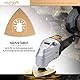 Oszillierendes Zubehör Set Mix Multitool Sägeblätter Kit Multifunktionswerkzeug für Kunststoff/Holz/Soft Metal Cutting für Multimaster,8 Stück