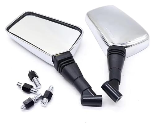 Retrovisor CFMOTO 450MT cromado con rotación lateral para modelos NK y CL