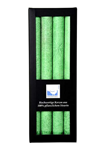 Kerzerman Bougies cylindriques pour chandelier vert, 1 Cover