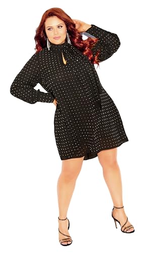 Image of City Chic Plus Size Shirt - Nailhead Tunic