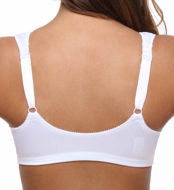 Just My Size Women's Easy On Front Close Wirefree Bra MJ11074