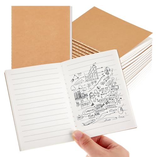 Carnet de voyage ligné Zhanmai papier kraft pour planificateurs 10pcs