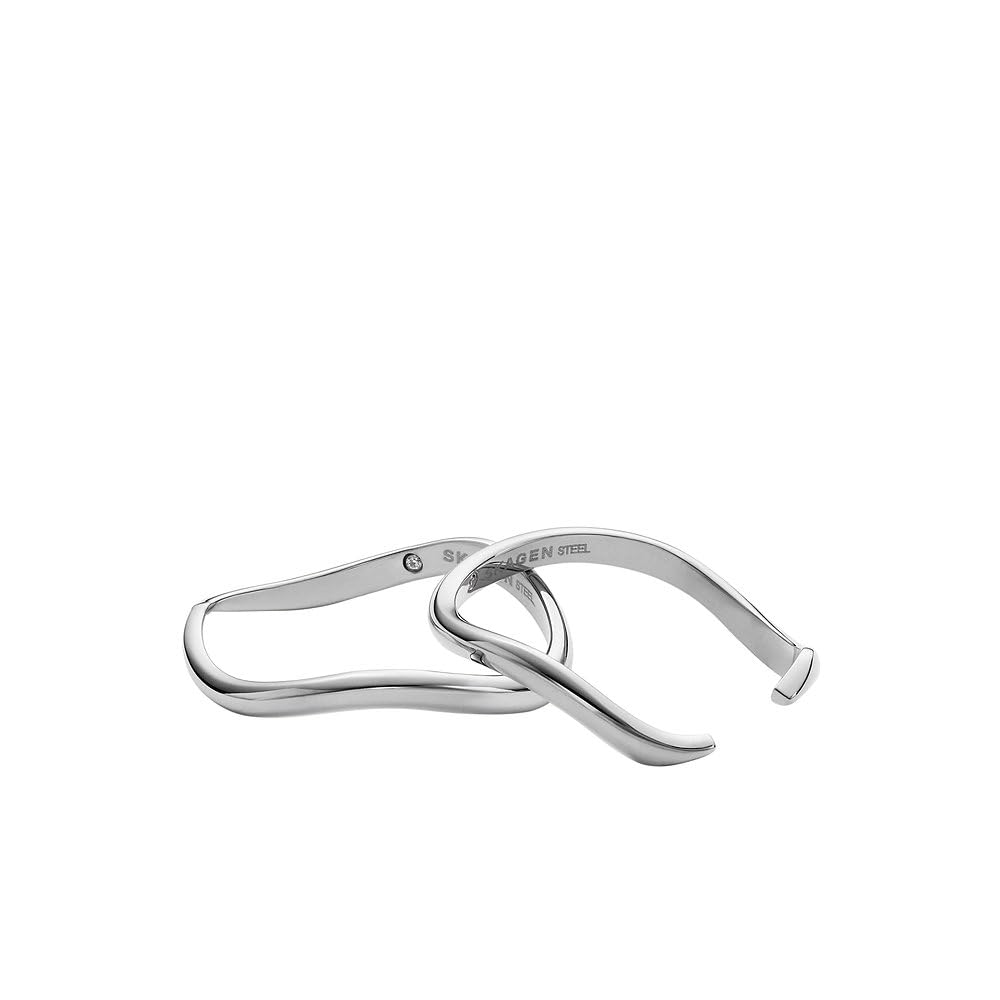Skagen Women's Stainless Steel Stack Ring