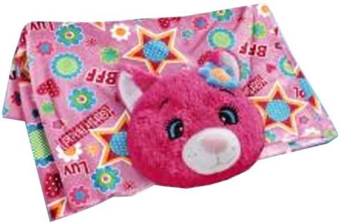 Pillow Pets Blankets - Flower Power Cat Plush Blanket