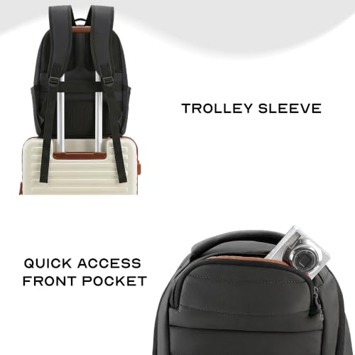 Image of ASSEMBLY Float Travel Backpack for Men & Women - 25 Liters | Water-Resistant Premium Polyester Backpack with Padded Laptop Compartment (fits upto 15.6 inches) | Lightweight Travel Bag