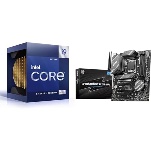 Image of Intel Core i9-12900KS Gaming Desktop Processor + MSI B760 Gaming Plus WiFi Gaming Motherboard