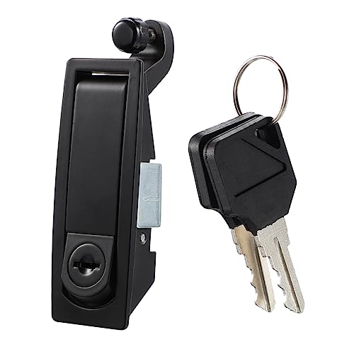 KICHOUSE Compression Latches Key Locking Hand Operated Zinc Alloy 2 Sets for Secure Locking