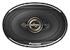 PIONEER A-Series Plus TS-A6971F 6” x 9” 4-Way Speakers (Pair) – 600W Max, Balanced Sound + Smooth Treble, Enhanced Bass, Ideal Factory Upgrade, Installation Adaptors Included