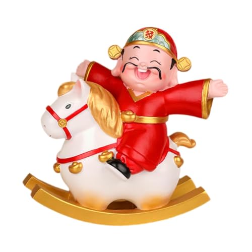 Figurine de cheval RLKHXBS - ornement de bureau en artisanat stable pour maison, modèle B