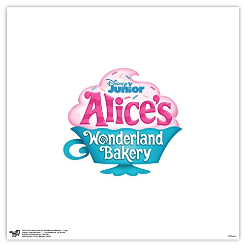 Poster Disney Alice's Wonderland Bakery pour décoration de chambre d'enfant