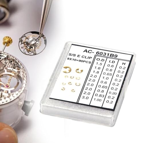 CALANDIS™ 90x Watch Washer Clip Tool Accessories for Wristwatch Chronograph Correctors | Other Watch Parts | Parts | Parts, Tools & Guides | Watches, Parts & Accessories 5 41ZLmmBqvjL