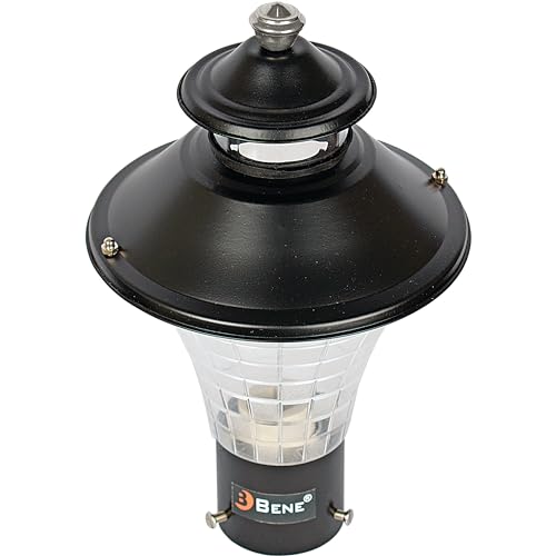 Image of BENE Geruit Outdoor Lamp with Base Stand (Black, 18 Cms, Pack of 4 Pcs)