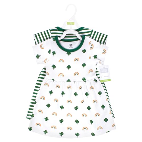 Hudson Baby Holiday Girls Cotton Dresses2