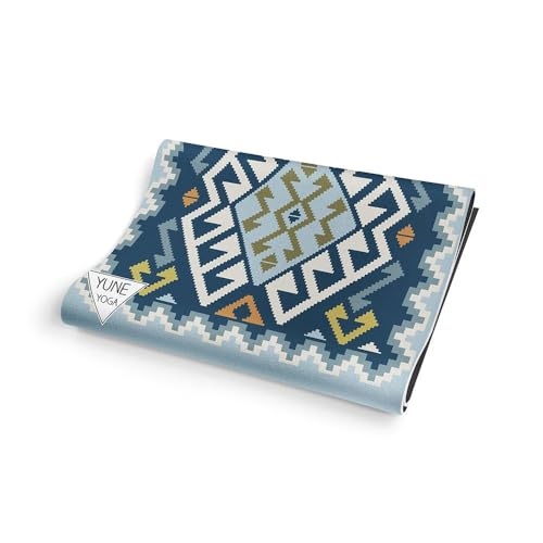 Image of SAGON 2x5 Ft Printed Runner Carpet - Cotton Bedside Rug for Bedroom & Living Room (Vintage Aztec)