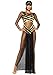 Leg Avenue Women's Costume, Gold/Black, Large