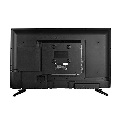Premium 32 Inch Led TV - 32Inch LED Backlight Flat Screen Television - Hi Res 32in Widescreen 1080P Ultra HD TV W/HDMI, RCA, DVD Player - Remote Control, Vesa Wall Mount Compatible - Pyle