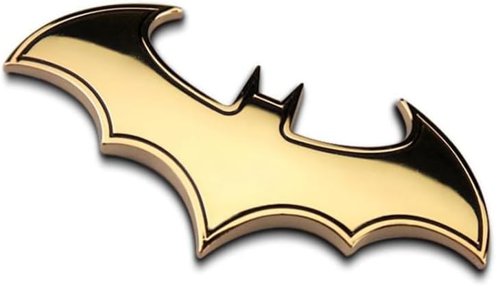DAWANGHAIJUN 3D Etiquetas de Logotipo para Coche para Cupra Born I 2021-2024, Auto Abzeichen Batman Insignia Pegatina de Acero Inoxidable Coche Logotipo Pegatinas,A