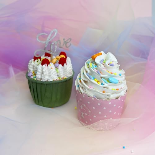 Easter Sprinkles for Cake Decorating, Pastel Sprinkles Mix with Bunny Carrot Jimmies Nonpareils for Cookies Baking Cake Ice Cream Cupcakes Topping - Thumbnail 6