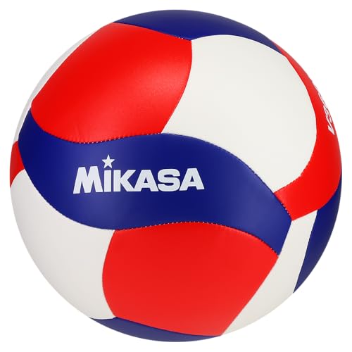 Image of Mikasa V360W-USA Volleyball FIVB Approved for Practice and Recreation (Red /Blue /White)