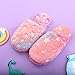 Kids Slippers Luminous Night Lights Warm Plush for Boys Girls House Indoor Shoes 52G19