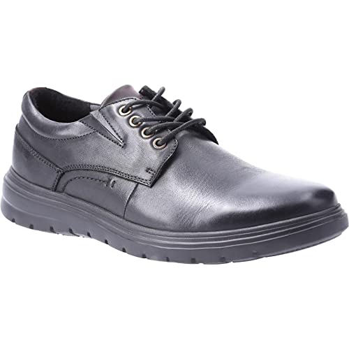 Hush Puppies Men's Triton Lace UpOxford, Black, 9 US