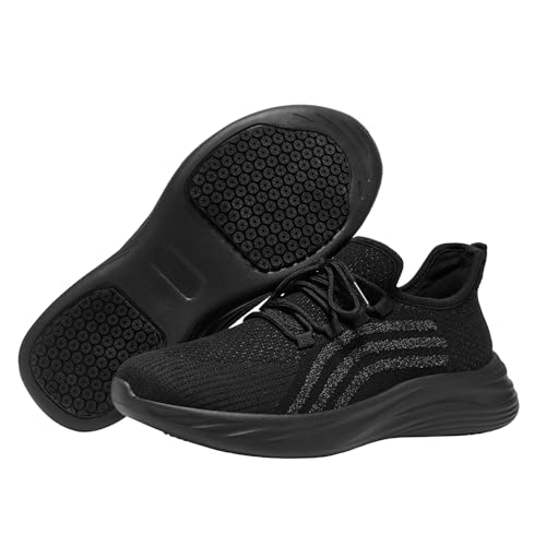 Image of Professional Chef Leather Shoes Chef Clogs for Men Womens Unisex Non Slip Oil Water Resistant Food Service Work Sneakers Comfort Casual Shoes