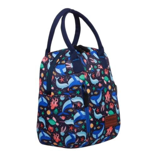 Image of Outrider Polyester Jumbo Lunch Bag,Lunch Bag for Office Men, Women and Kids, Quality Tiffin Bag for School, Picnic, Work, Carry Bag for Lunch Box, 12 litres,
