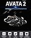 Generic AVATA 2 Drone Propeller Guard Protector 360 degree,For DJI AVATA2 Protective Cover Bumper Ring, Anti-Knock and Anti-Scratch Propeller Protective Cover, black