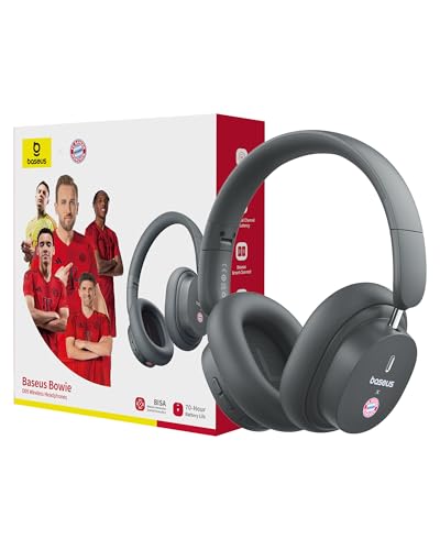 Baseus D05 Bluetooth Kopfhörer Over Ear über dem Ohr mit kraftvollem...