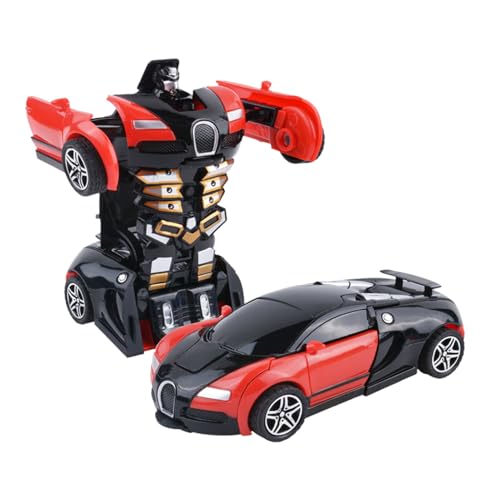 Juguete de Coche Robot - Figura Robot de Vehículo 2 en 1, Juguete interactivo para niños | Figuras de acción de los Juguetes de deformación, Coche de Cambio de Forma Automático AV