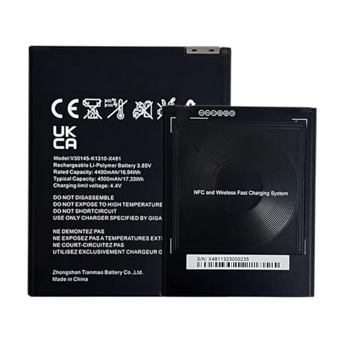 HIGHAKKU Ersatzakku V30145-K1310-X481 kompatibel mit Gi-gaset Handy Smartphone Telefon mit NFC with Tools